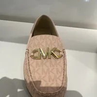 [S] MICHAEL KORS REED LOAFER MK SIG SM,POWDER BLUSH, 49S3RDFP1B-POWDER BLUSH (SMK879)