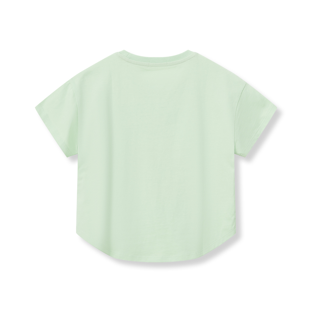 Short-sleeve Printed Top