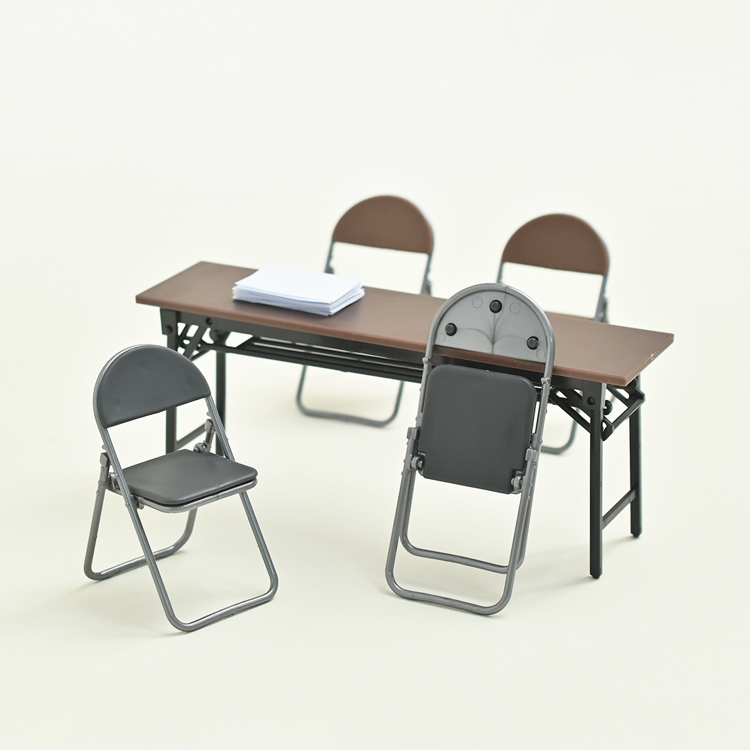 迷你裝飾鋼管椅/2入