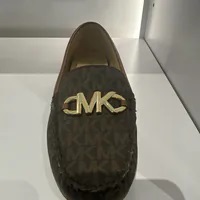 [S] MICHAEL KORS REED LOAFER MK SIG SM,BROWN, 49S3RDFP1B-BROWN (SMK882)