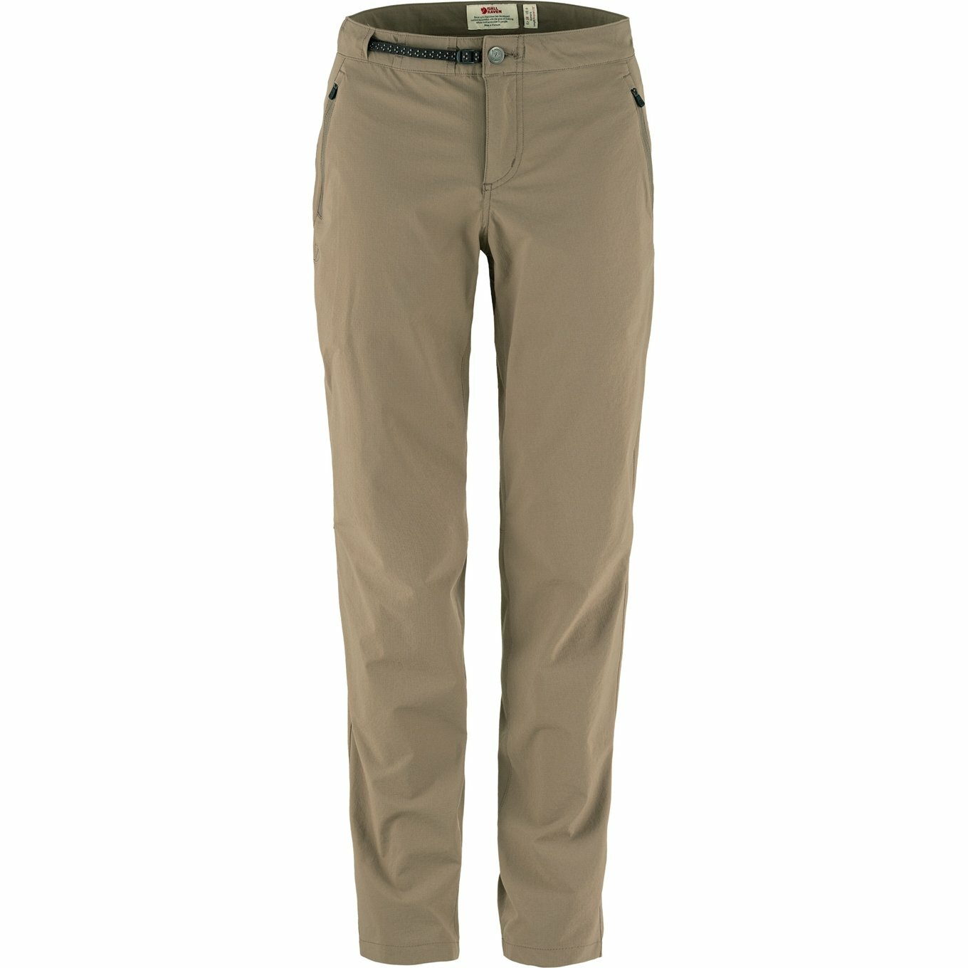 Fjallraven 瑞典北極狐 小狐狸 High Coast Trail Trousers W 女款 健行長褲 休閒彈性長褲 F87091-244 麂皮棕 [HappyOutdoor]
