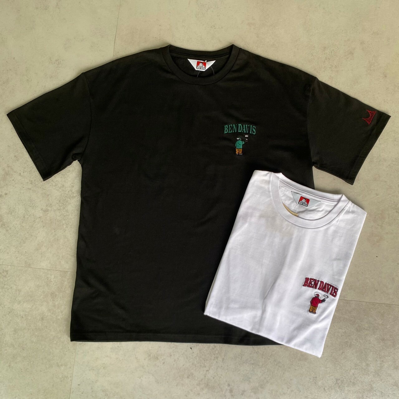 Ben Davis 小圖猿人油漆工短Tee BDZ4-0008