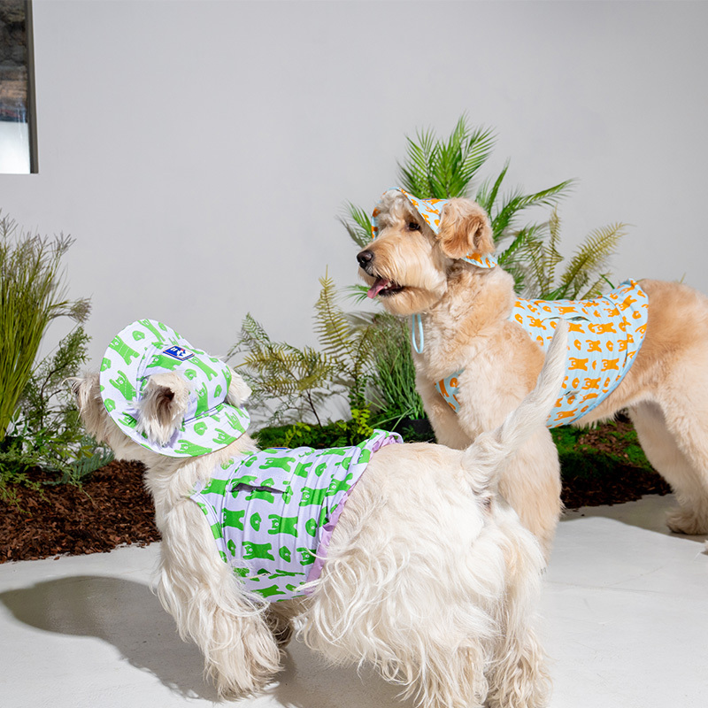 puppygallery｜跳跳熊涼感背心 紫色