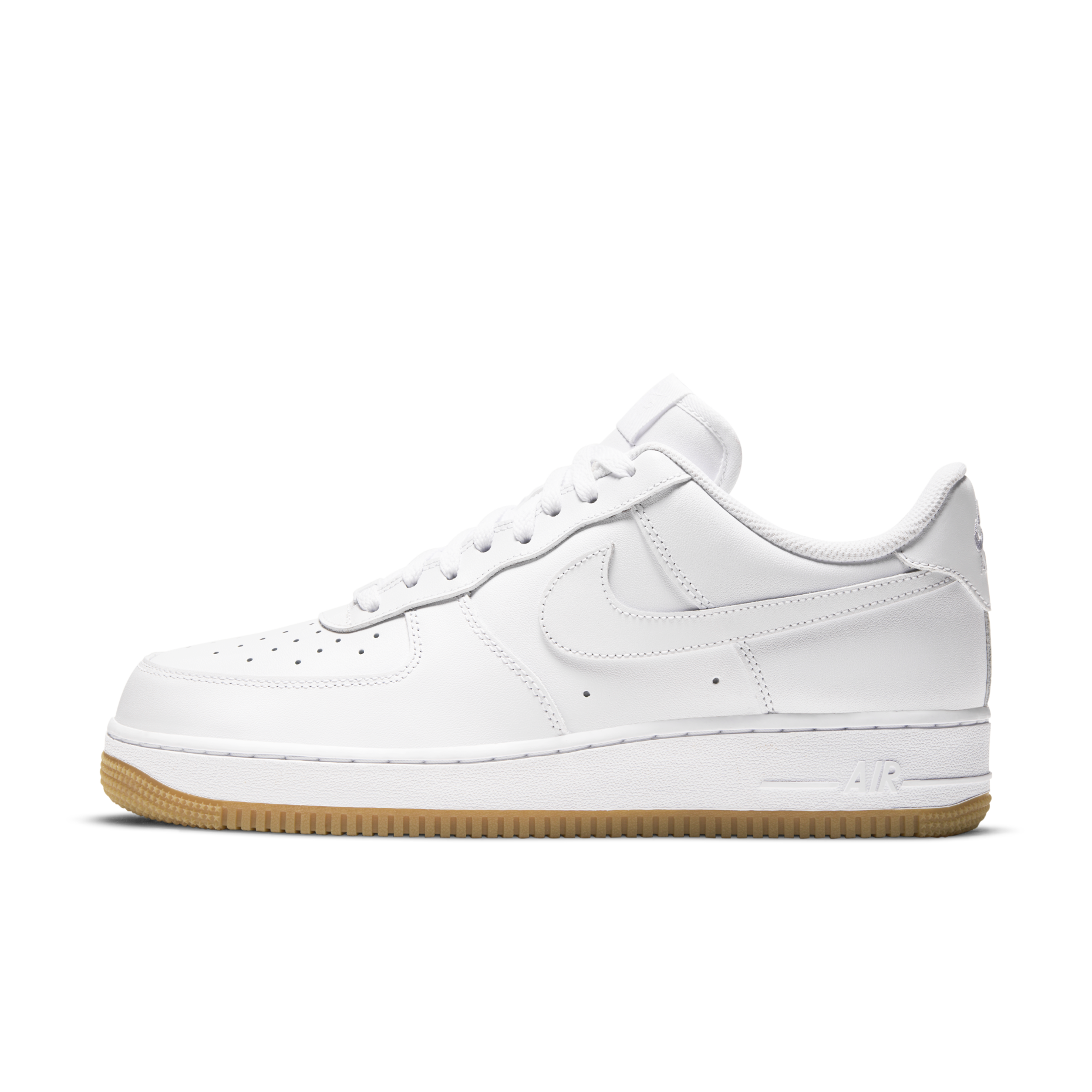 **特價商品售出不退換**男鞋 NIKE AIR FORCE 1 '07 全白 牛奶糖 焦糖底 皮革 低筒 休閒鞋【DJ2739-100】25SALE WAF1