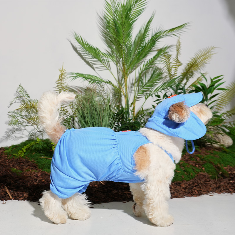 puppygallery｜果凍熊遮陽帽 深藍