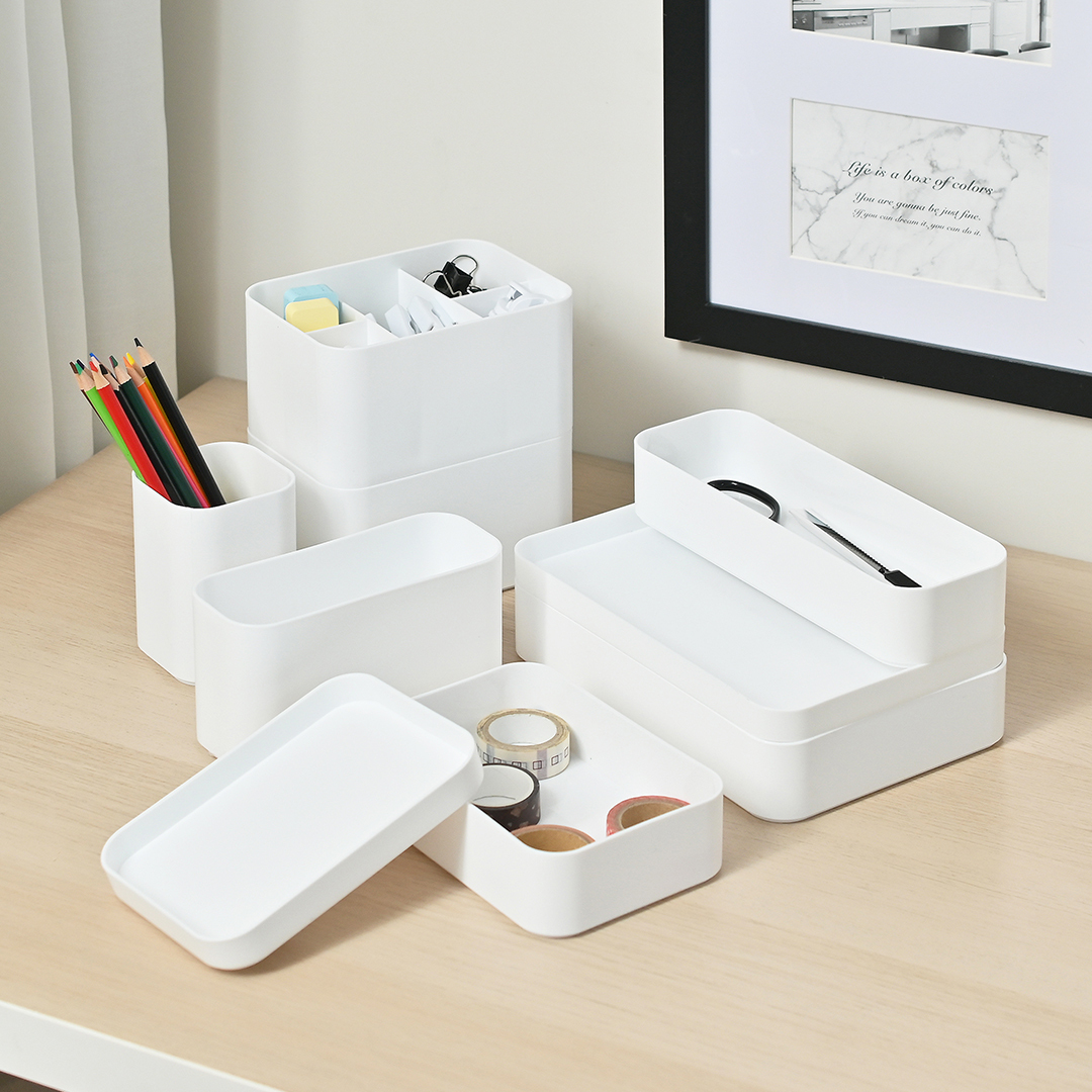 堆疊式收納盒/深型 10.7x8.3x15.2cm