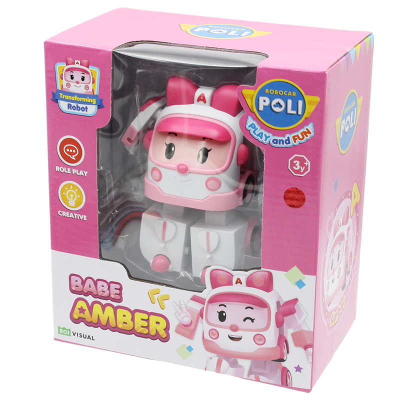 《 POLI 波力 》安寶BABE 4吋變形車