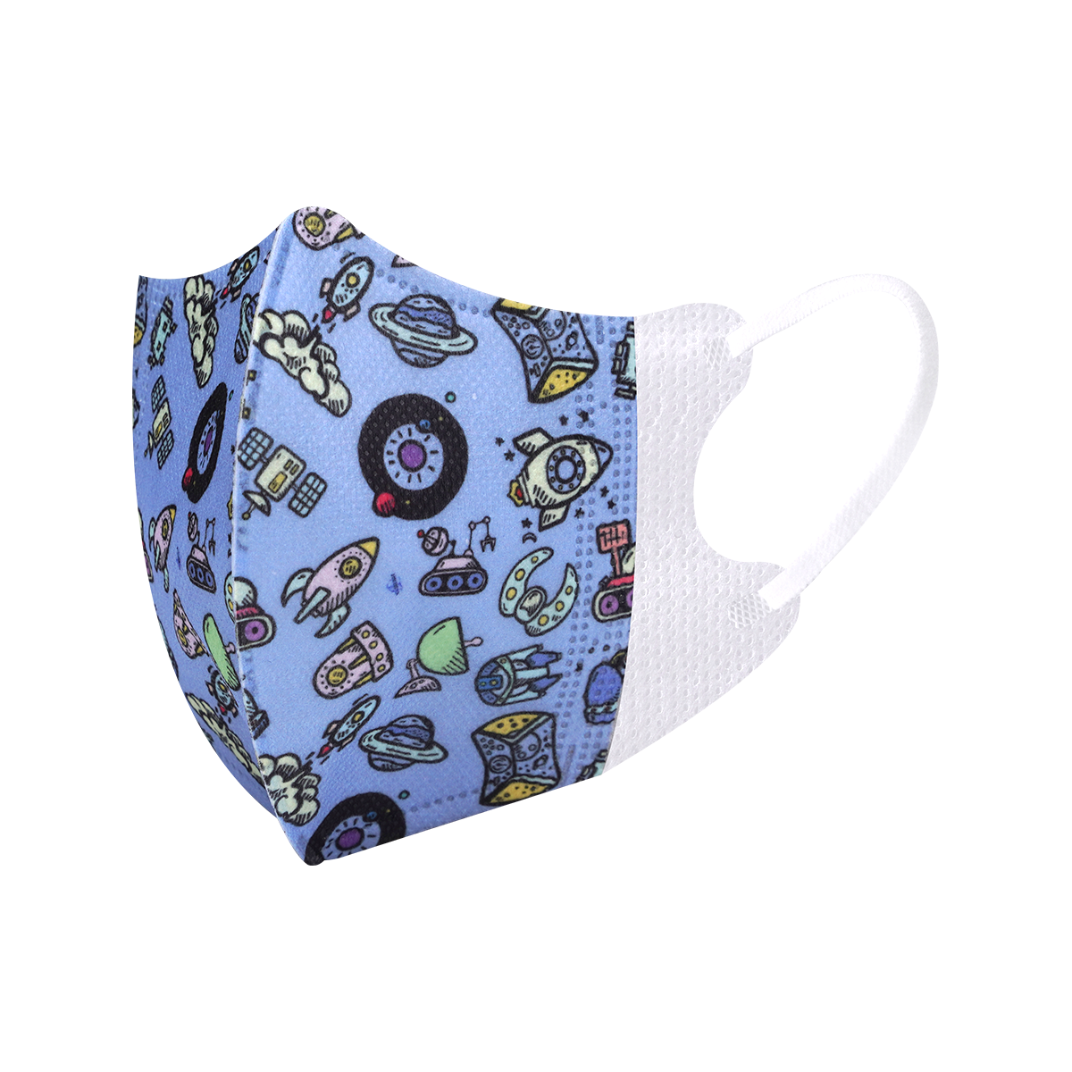 3D立體彈力耳繩卡通幼兒口罩(星際大戰-A) 十片獨立包裝