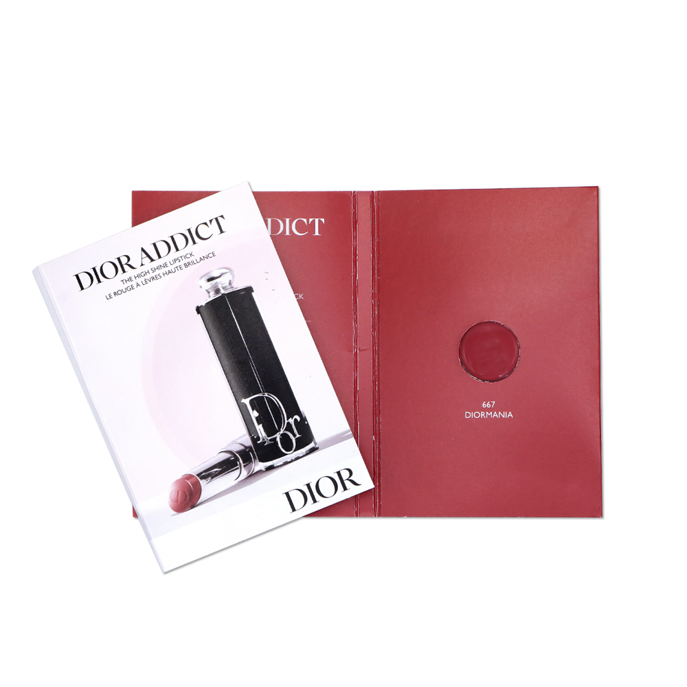 Dior 迪奧 癮誘唇膏#667 迪奧玫瑰 0.25g 試色卡 旅行小樣