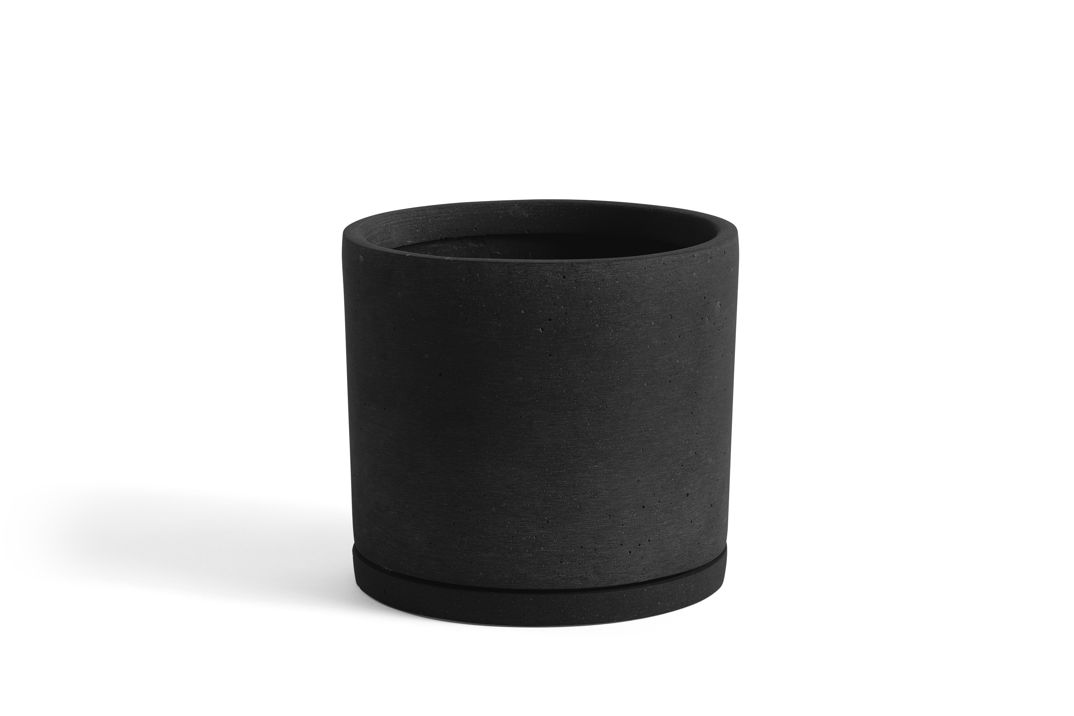 Plant Pot with Saucer / 花盆-黑