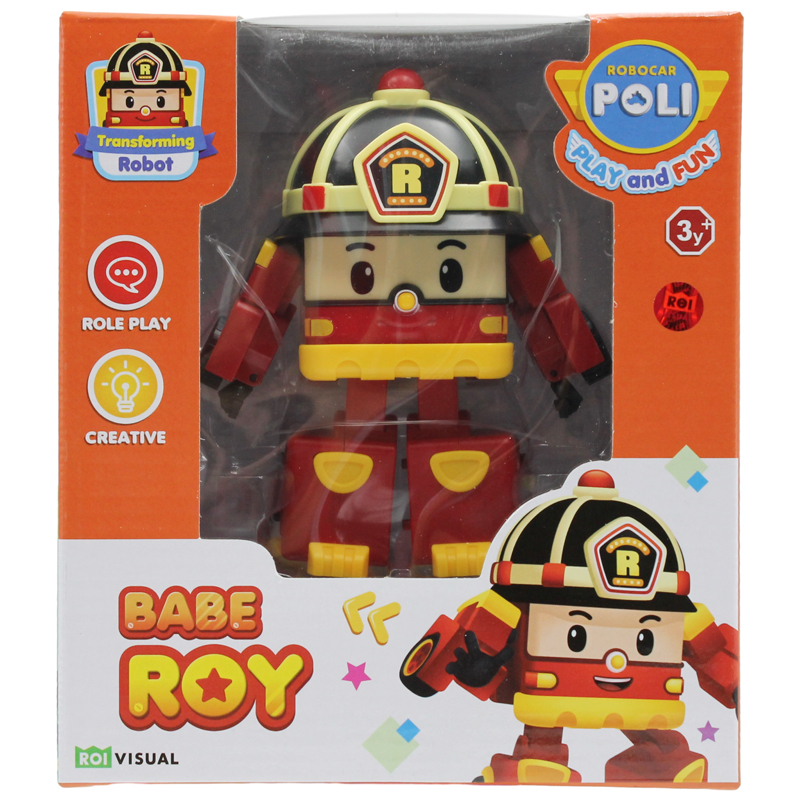 《 POLI 波力 》 羅伊BABE 4吋變形車