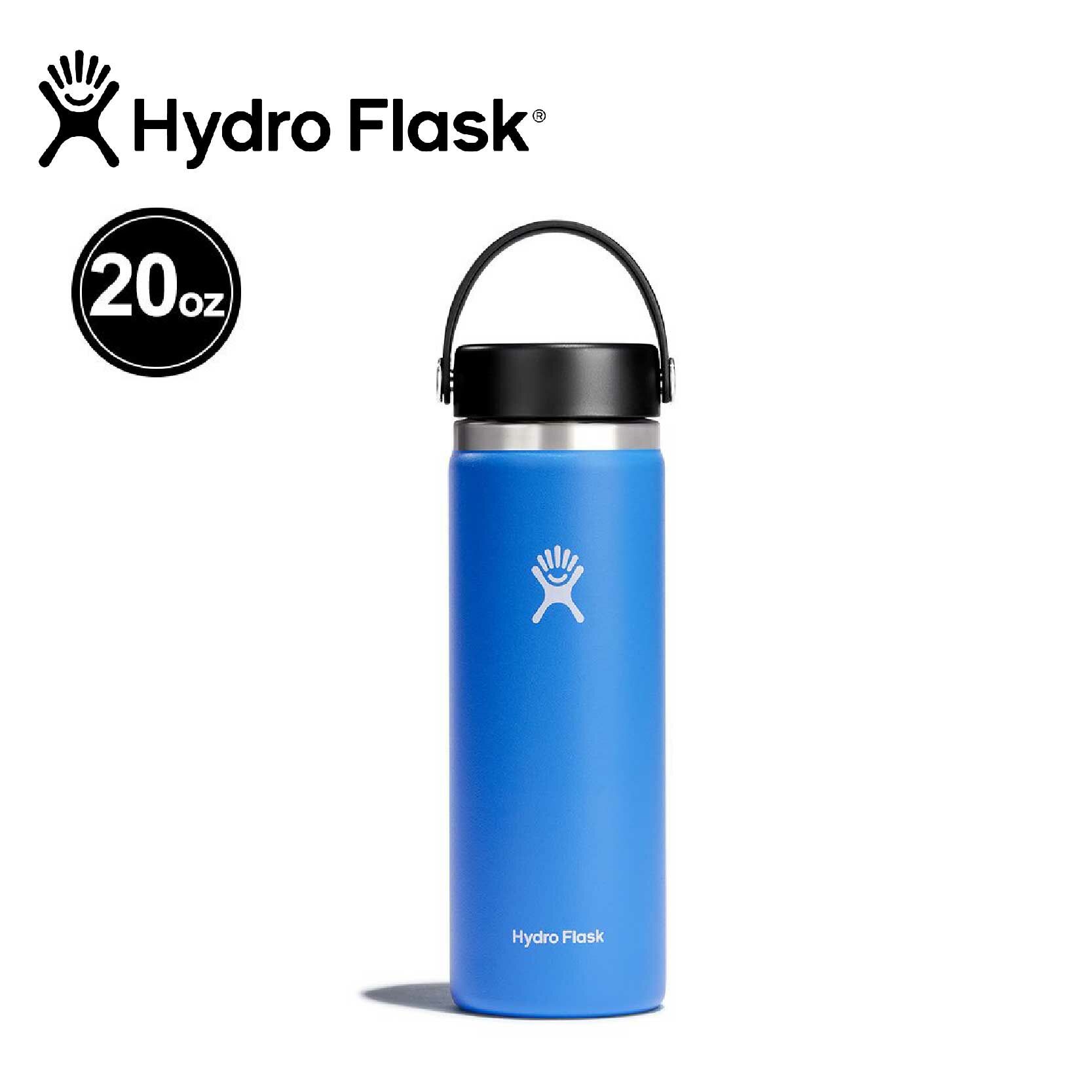 Hydro Flask 美國 20oz / 592ml 寬口不銹鋼保溫瓶 (青鳥藍) 保溫杯 52HF20BTS482