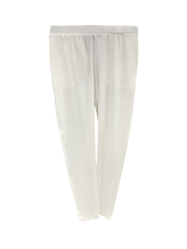 Le Tricot Perugia 鬆緊絲長褲(象牙白)