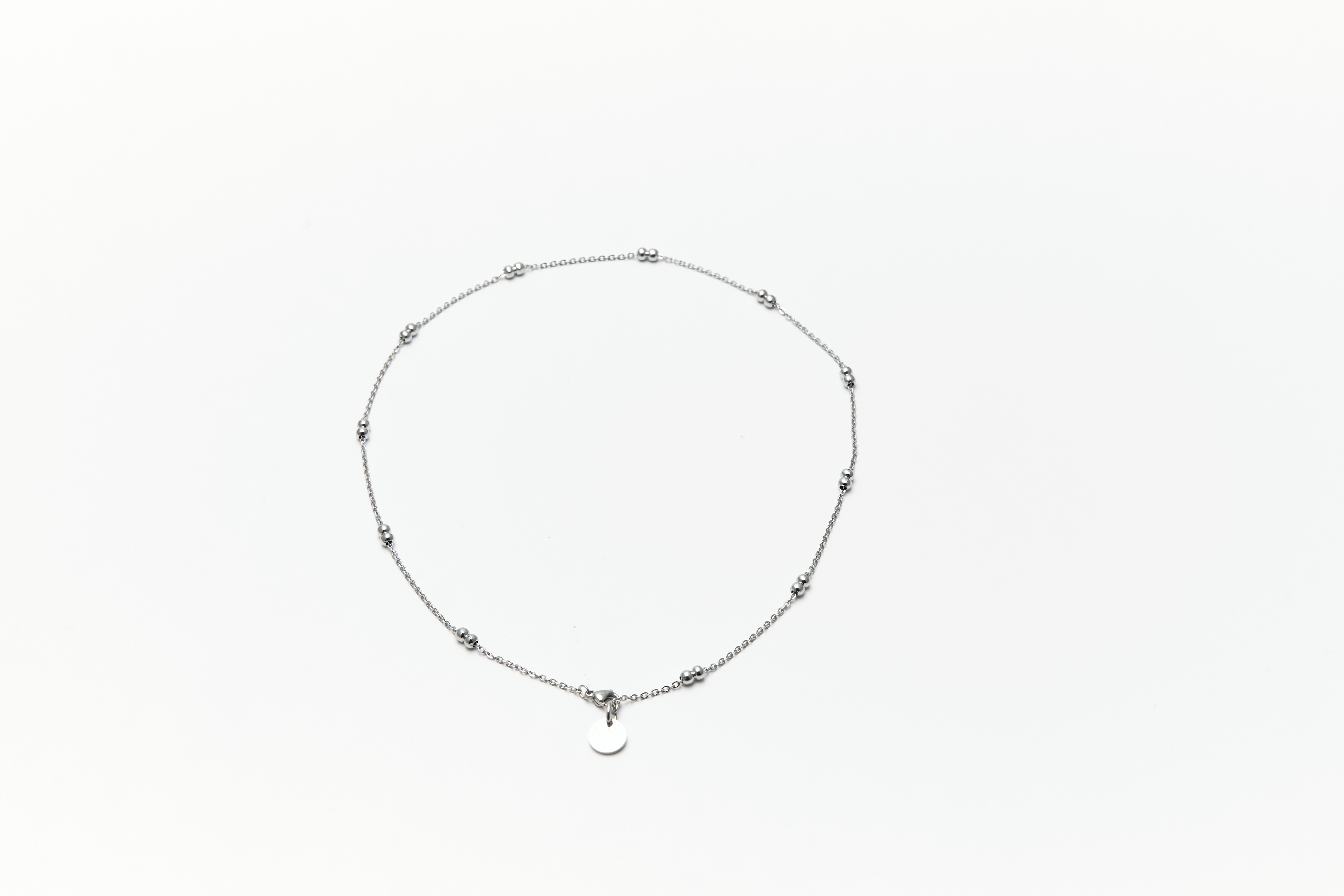 mixture項鍊-小圓鋼珠拼接項鍊-MN06