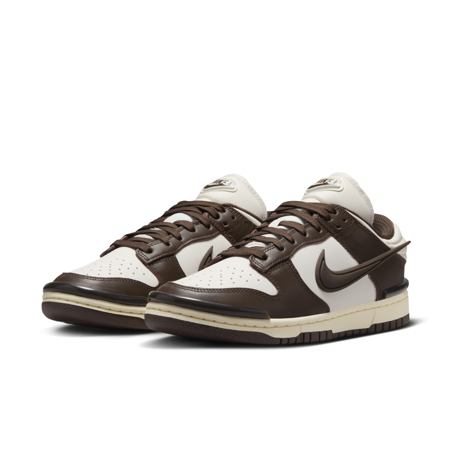 女鞋 NIKE DUNK LOW TWIST 可可棕 果凍 飛勾 小AMBUSH 低筒 休閒鞋【DZ2794-003】