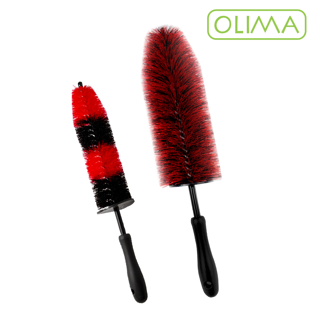 OLIMA 紅黑輪胎清潔刷