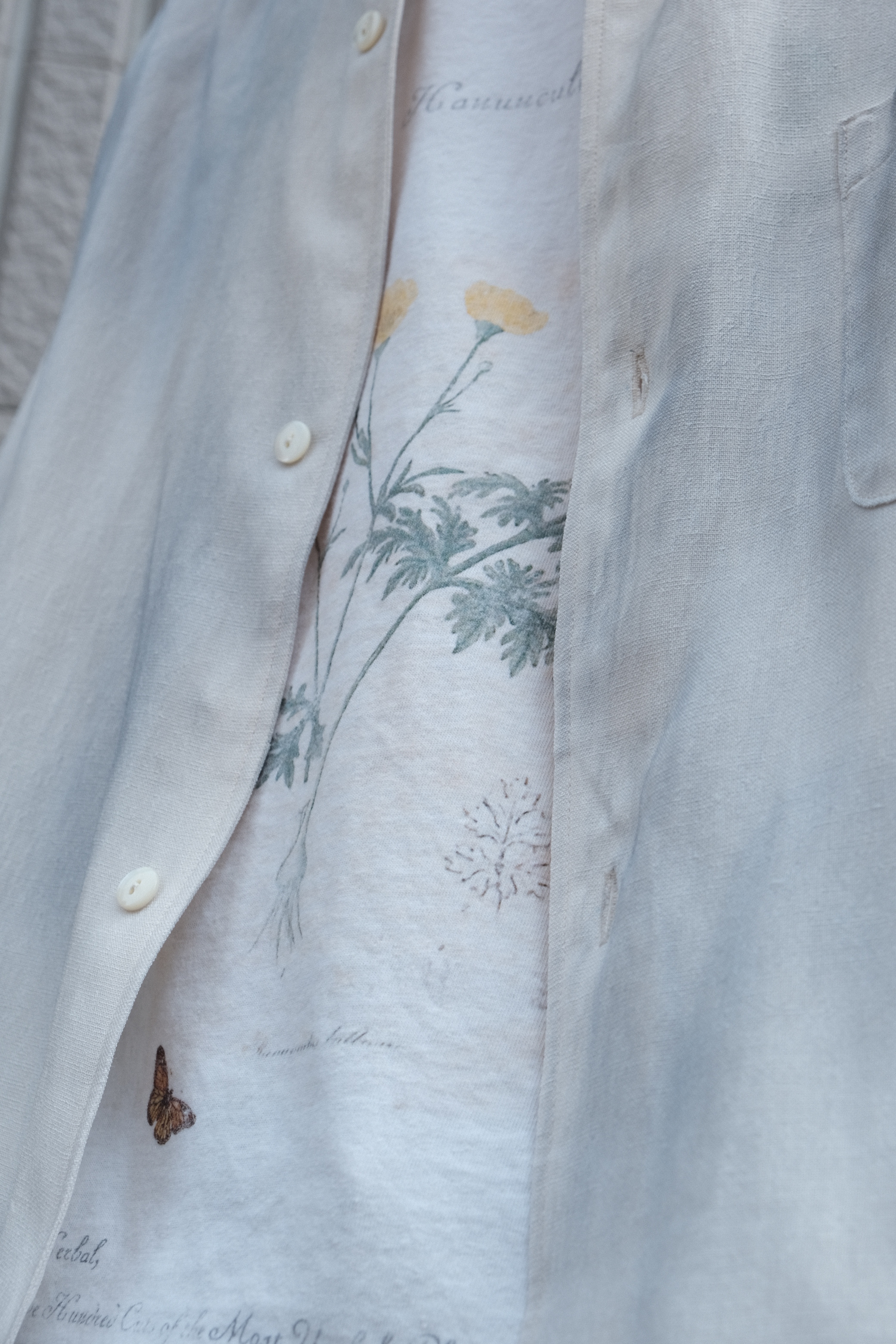 ANCELLM - BOTANICAL T-SHIRT / 2 COLORS