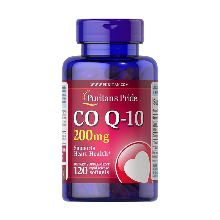 Puritan's Pride Q-SORB CoQ-10 200 mg , 120 Rapid Release Softgels