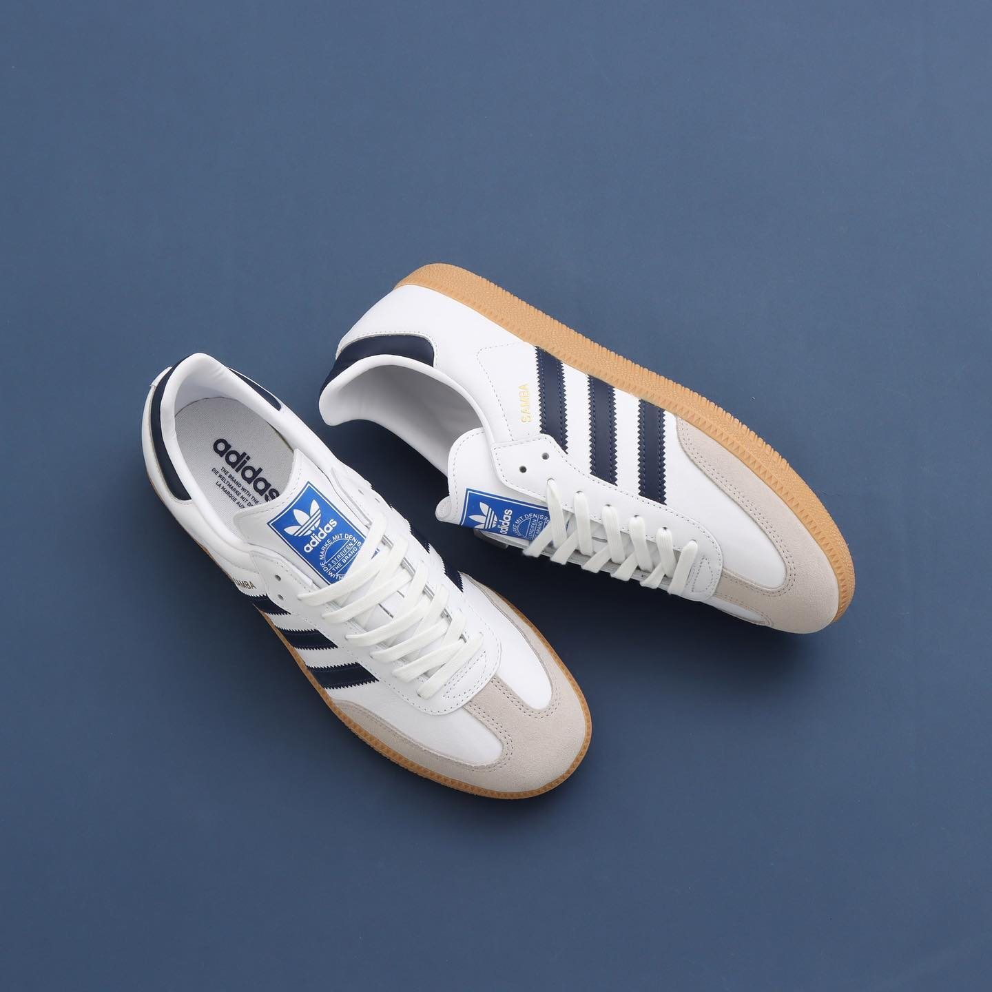 ADIDAS SAMBA OG 深藍 (Night Indigo)