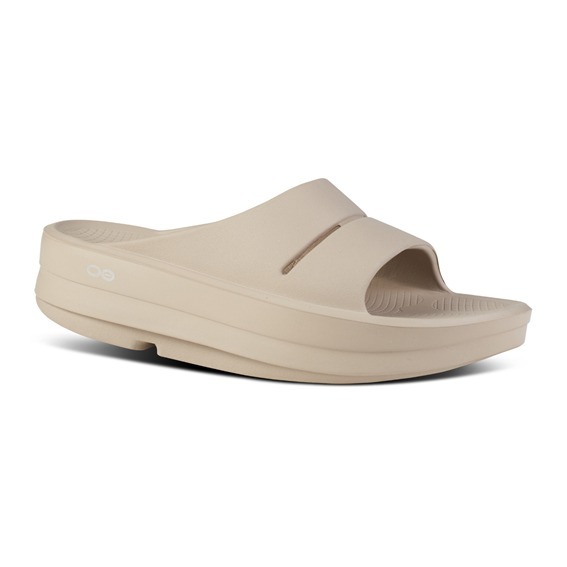 OOFOS W1110 增厚款 美國肌力紓壓鞋 女款 NOMA/淺卡其