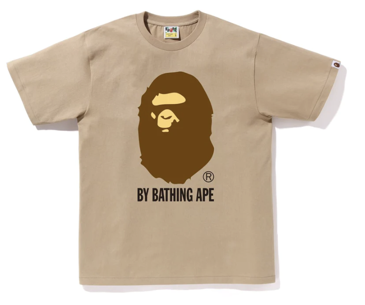 (現貨秒發) A BATHING APE 經典大logoT 男款 黑色 白色 卡其色 咖啡色