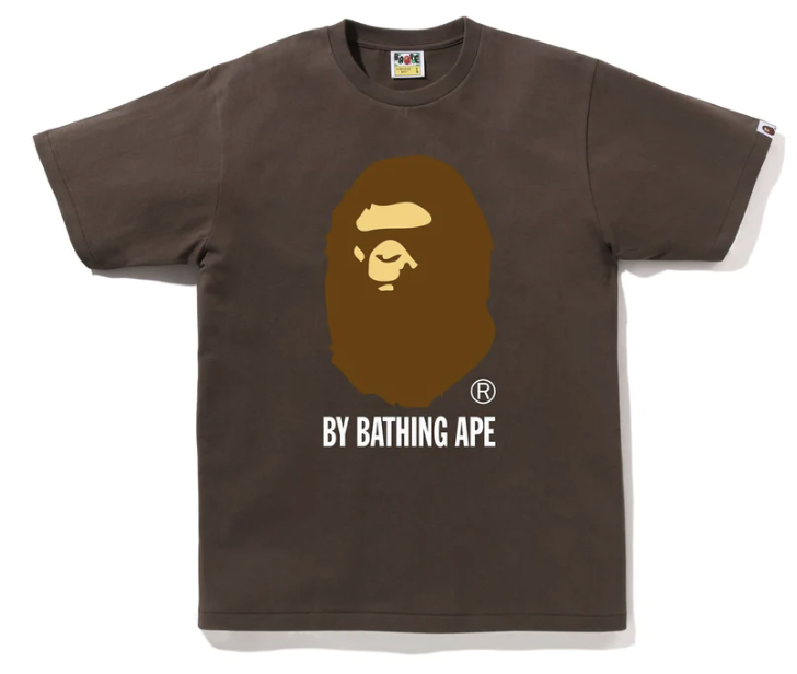 (現貨秒發) A BATHING APE 經典大logoT 男款 黑色 白色 卡其色 咖啡色