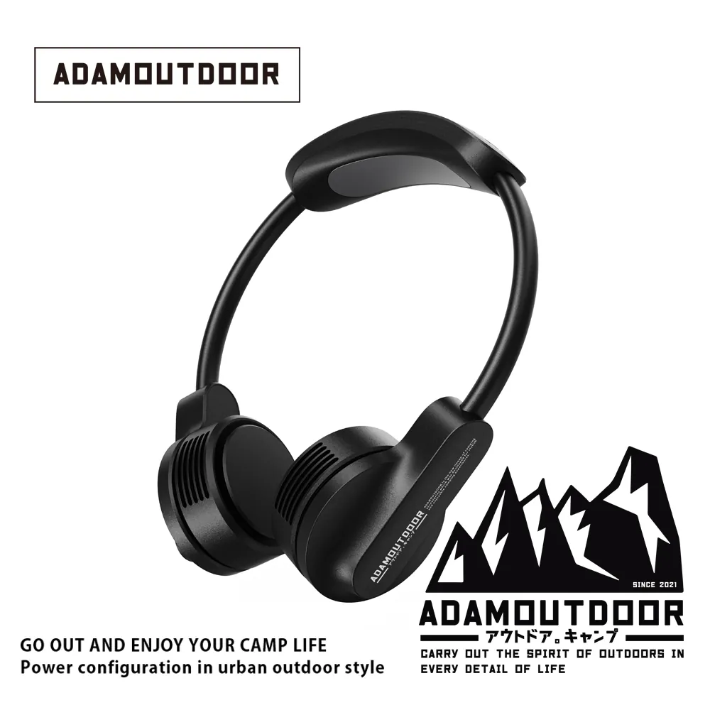 【ADAMOUTDOOR】極限冰鎮頸掛風扇 (三色)