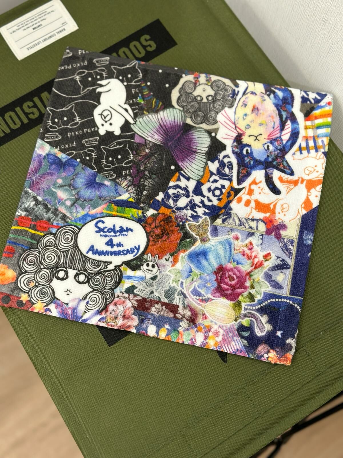 Scolar 4週年手巾仔