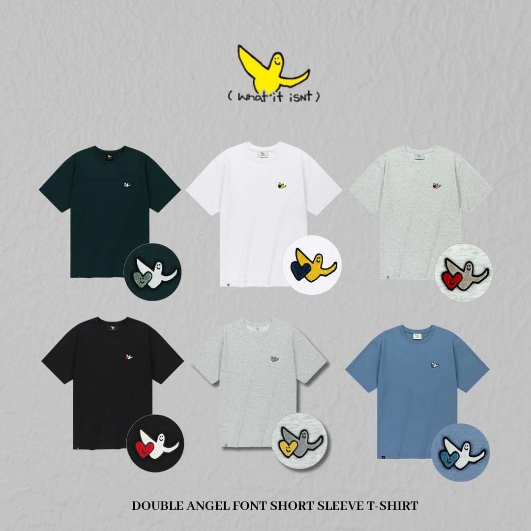 #現貨優惠 韓國 WHAT IT ISNT 小天使 愛心短踢 韓國爆款