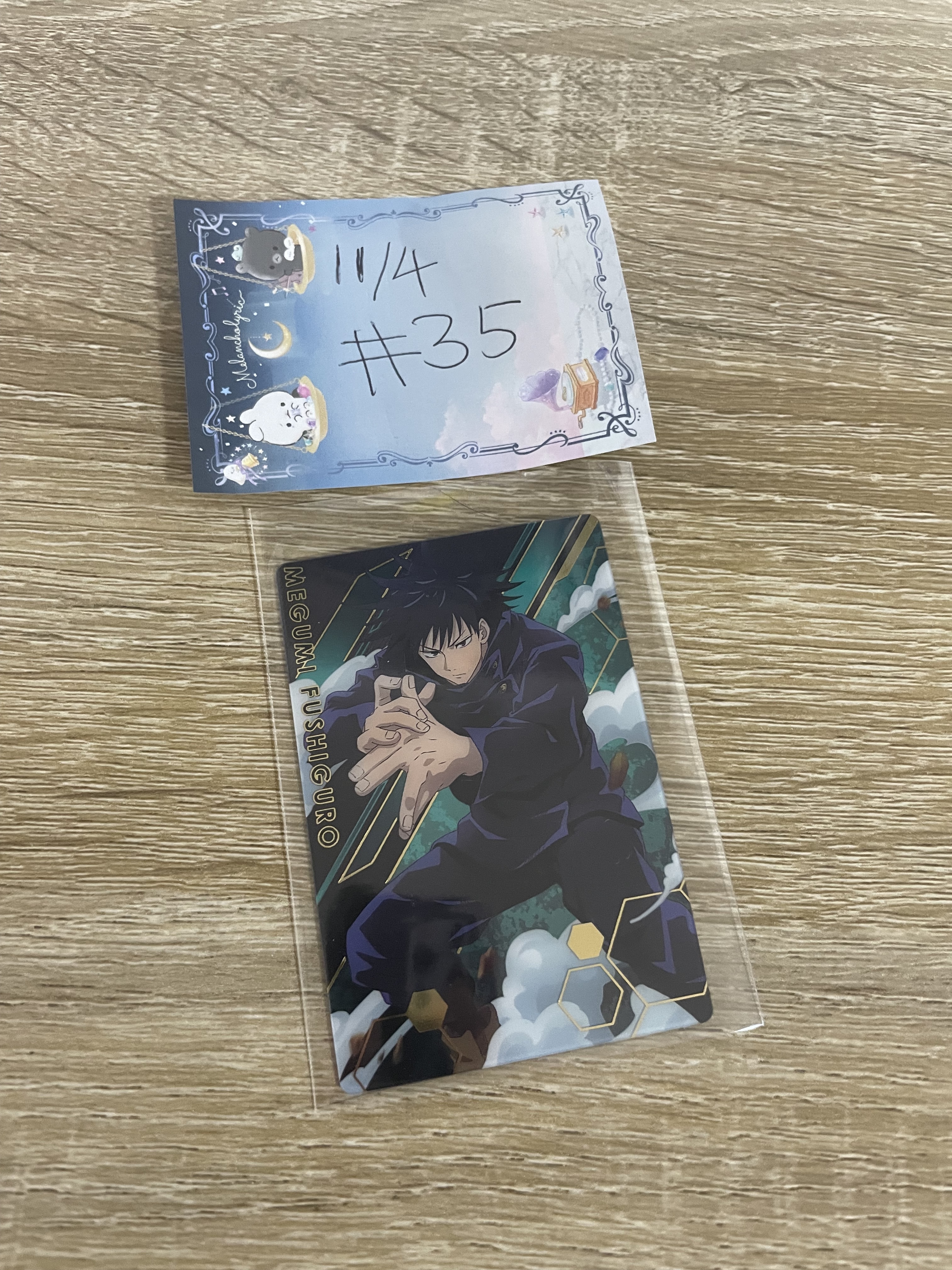 咒術迴戰 惠 小卡#35