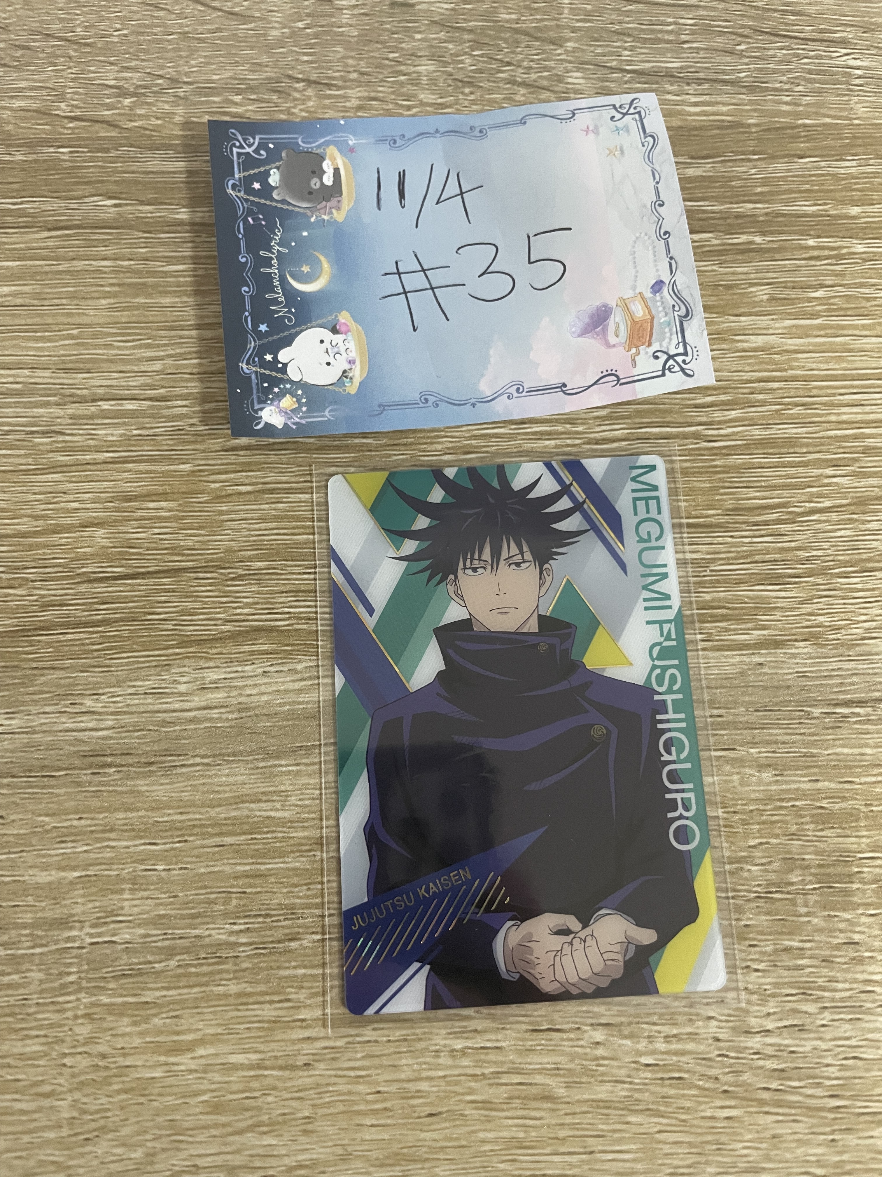 咒術迴戰 惠 小卡#35