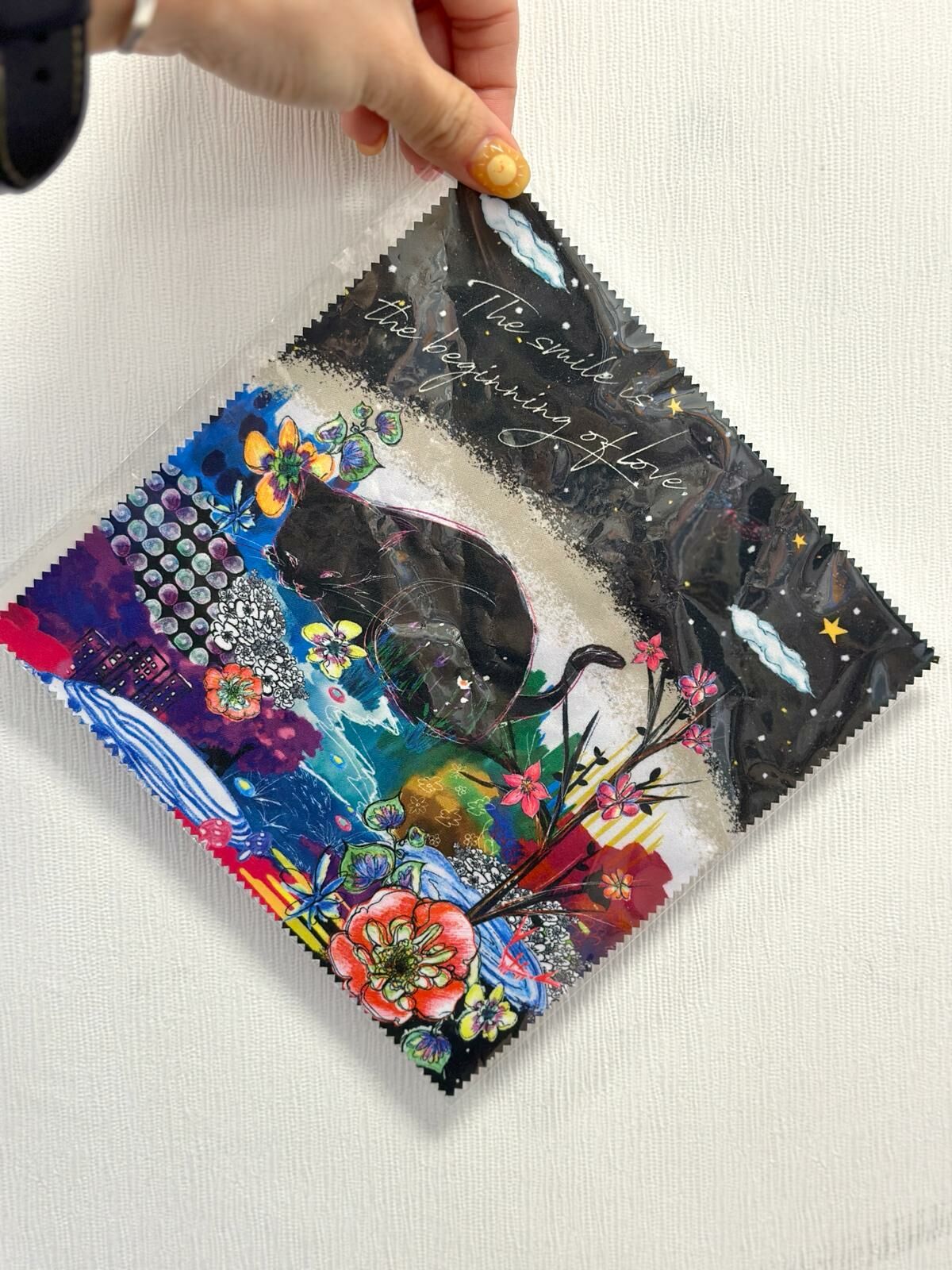 Scolar 圖案花眼鏡布