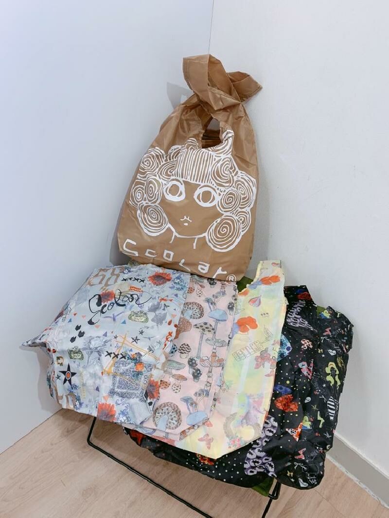 Scolar 圖案環保袋 (可摺疊收藏)