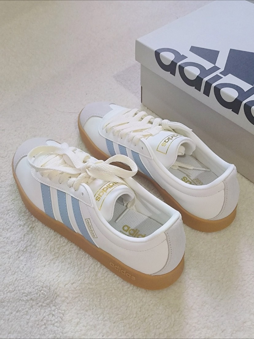 ADIDAS NEO VL COURT CLASSIC 海鹽汽水 德訓鞋 小SAMBA（JH5063）