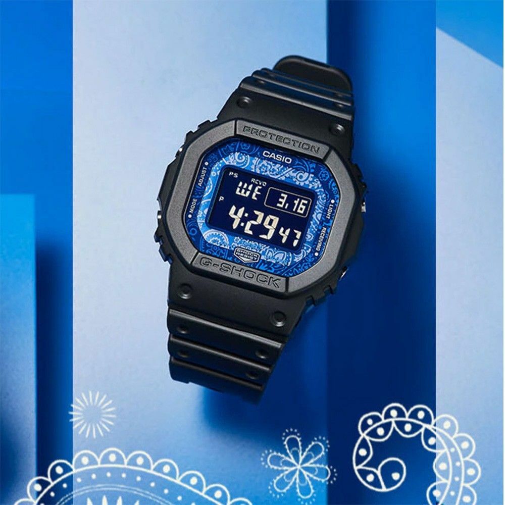 Casio G-Shock GW-B5600BP-1 太陽能 電波 藍芽 手錶 (香港行貨)