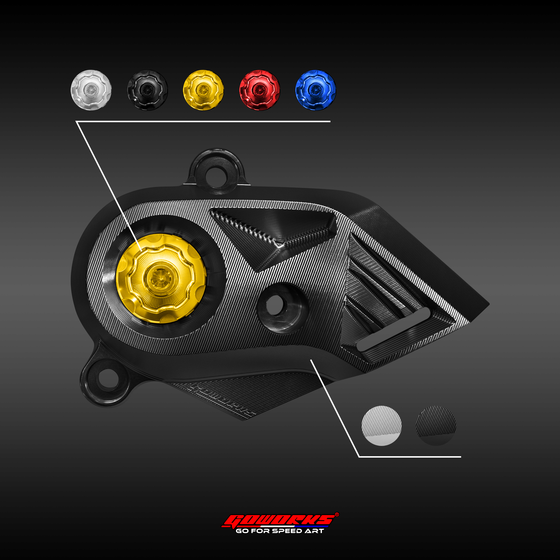 GOWORKS KRV 搖臂飾蓋組