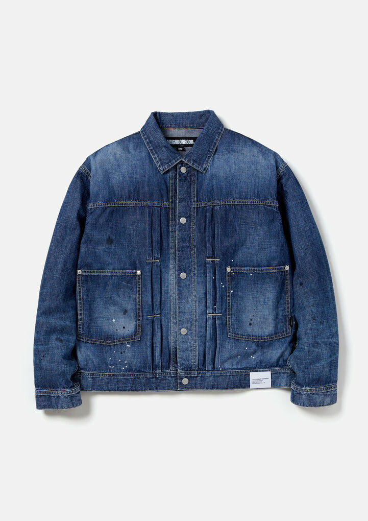 2024SS NEIGHBORHOOD WASHED LIGHTWEIGHT DENIM 牛仔外套