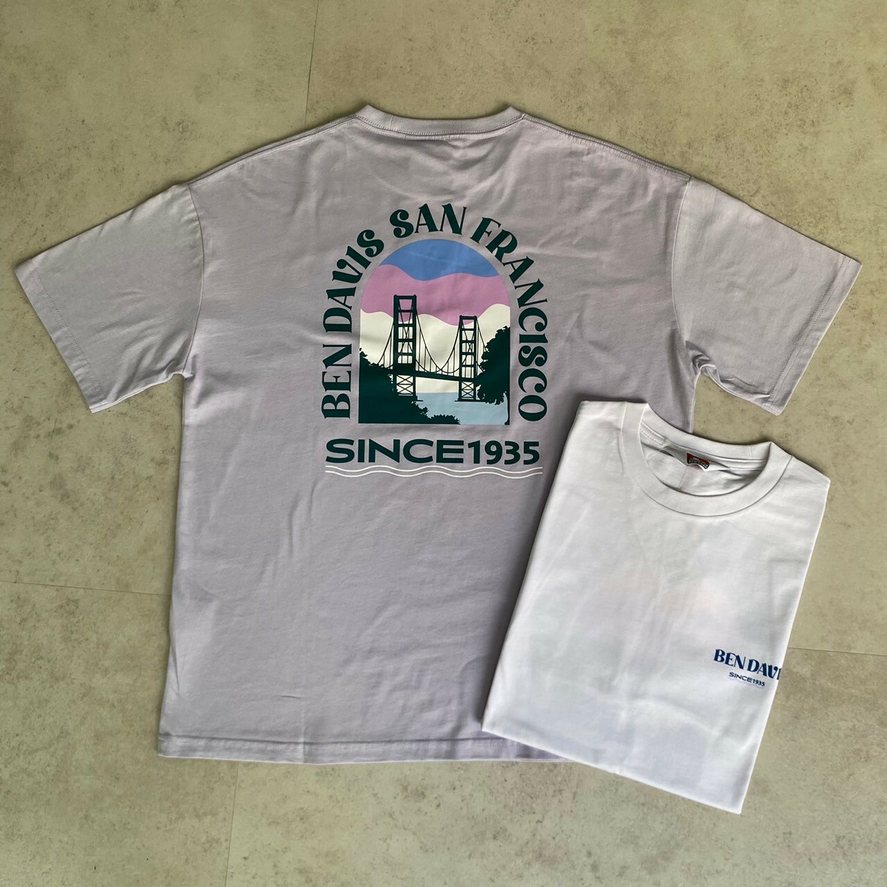 Ben Davis 1935吊橋印花短Tee BDZL4-0002