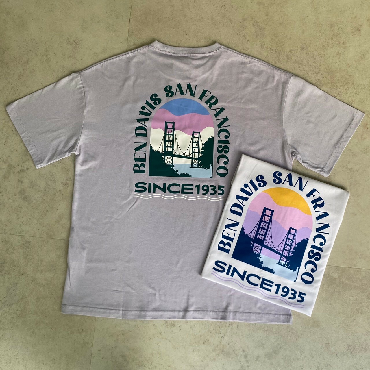 Ben Davis 1935吊橋印花短Tee BDZL4-0002