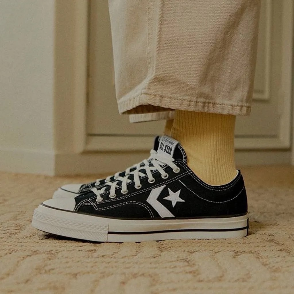 KTQ STORE ‧ CONVERSE Star Player 76 Premium 帆布鞋 (白) A01608C (黑) A01607C