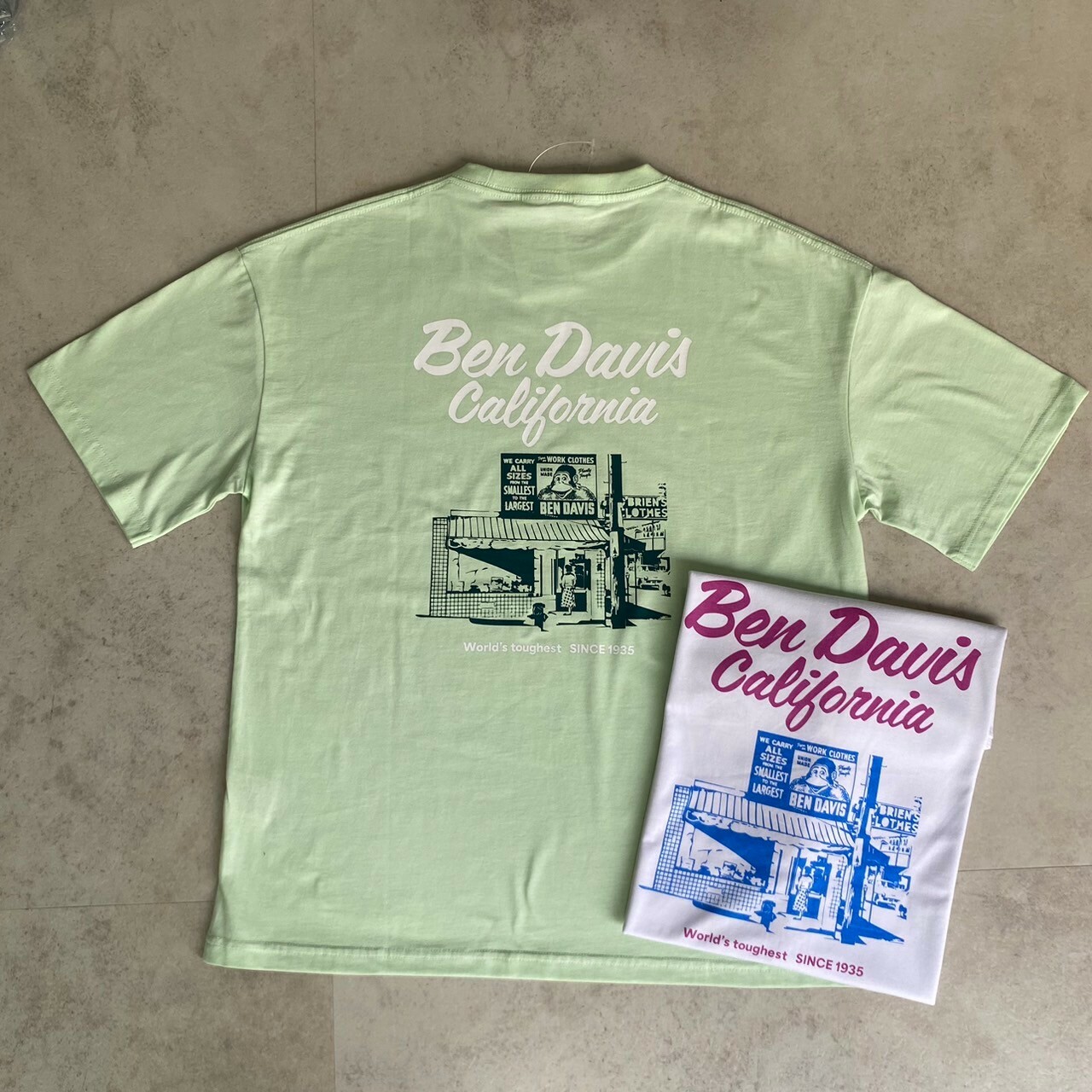 Ben Davis 商店街道圖短Tee BDZL4-0005