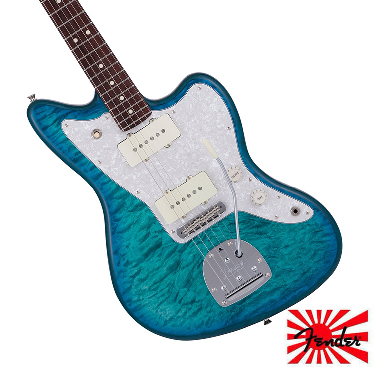 Fender japan Hybrid II Jazzmaster 美品！ 2021 Fender Hybrid II Jazzmaster Made in Japan - Gunmetal Blue