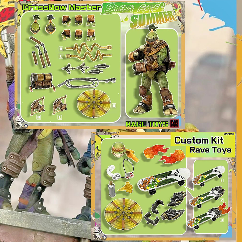 Rage Toys- 1/12 Samurai Summer"Crossbow Master" (Samurai Force Wave 3)