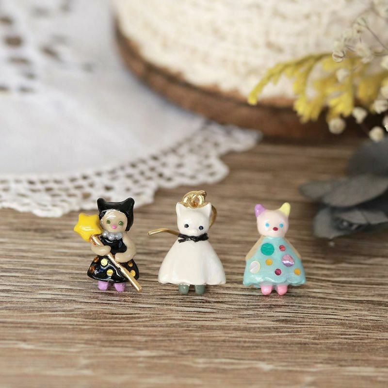 扮鬼的貓咪耳環