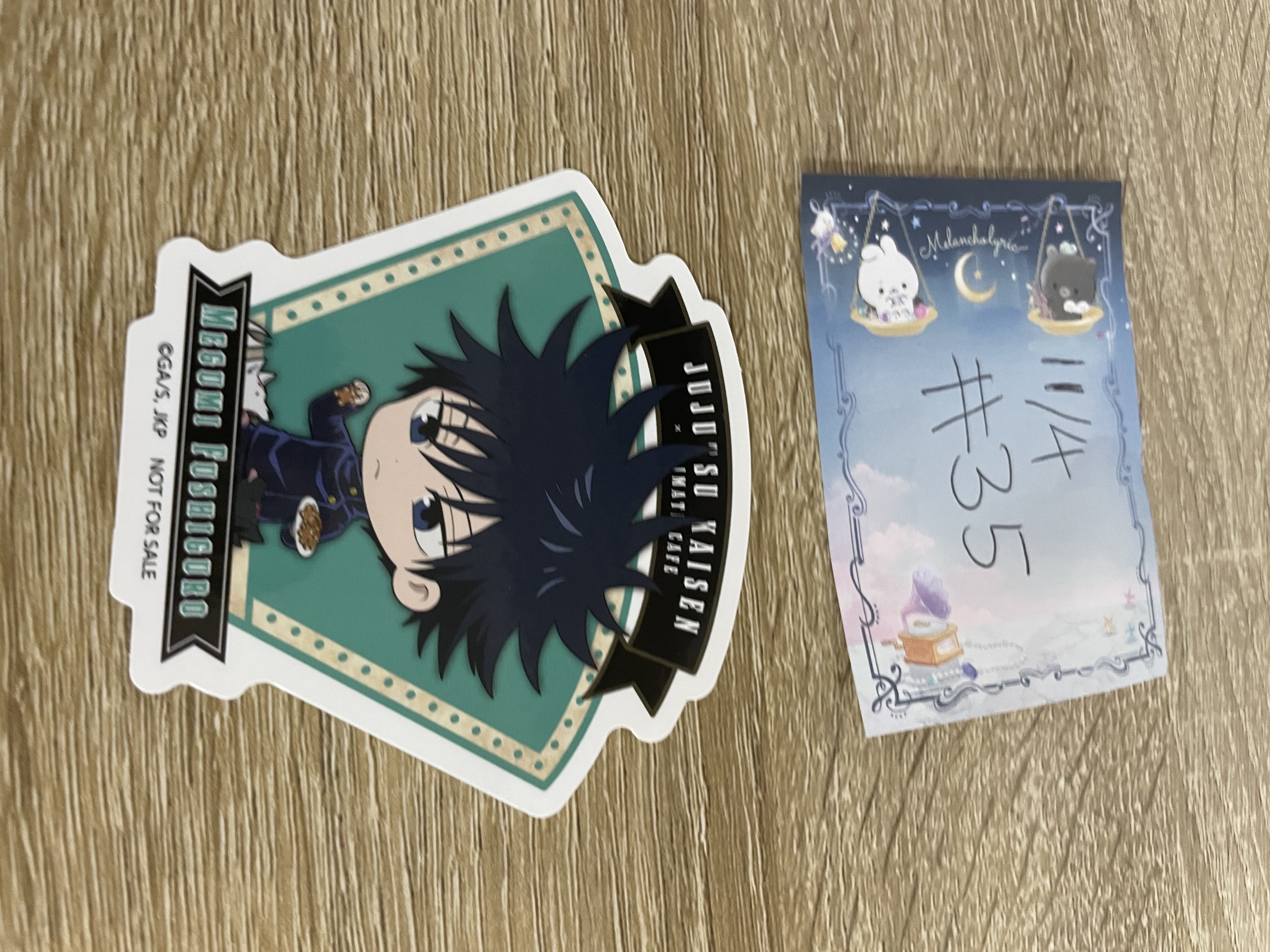 咒術迴戰 惠 貼紙#35