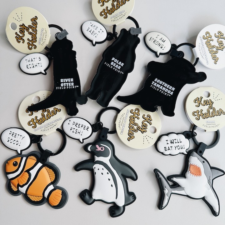 動物 趣味鑰匙圈 吊飾｜日本Field Point