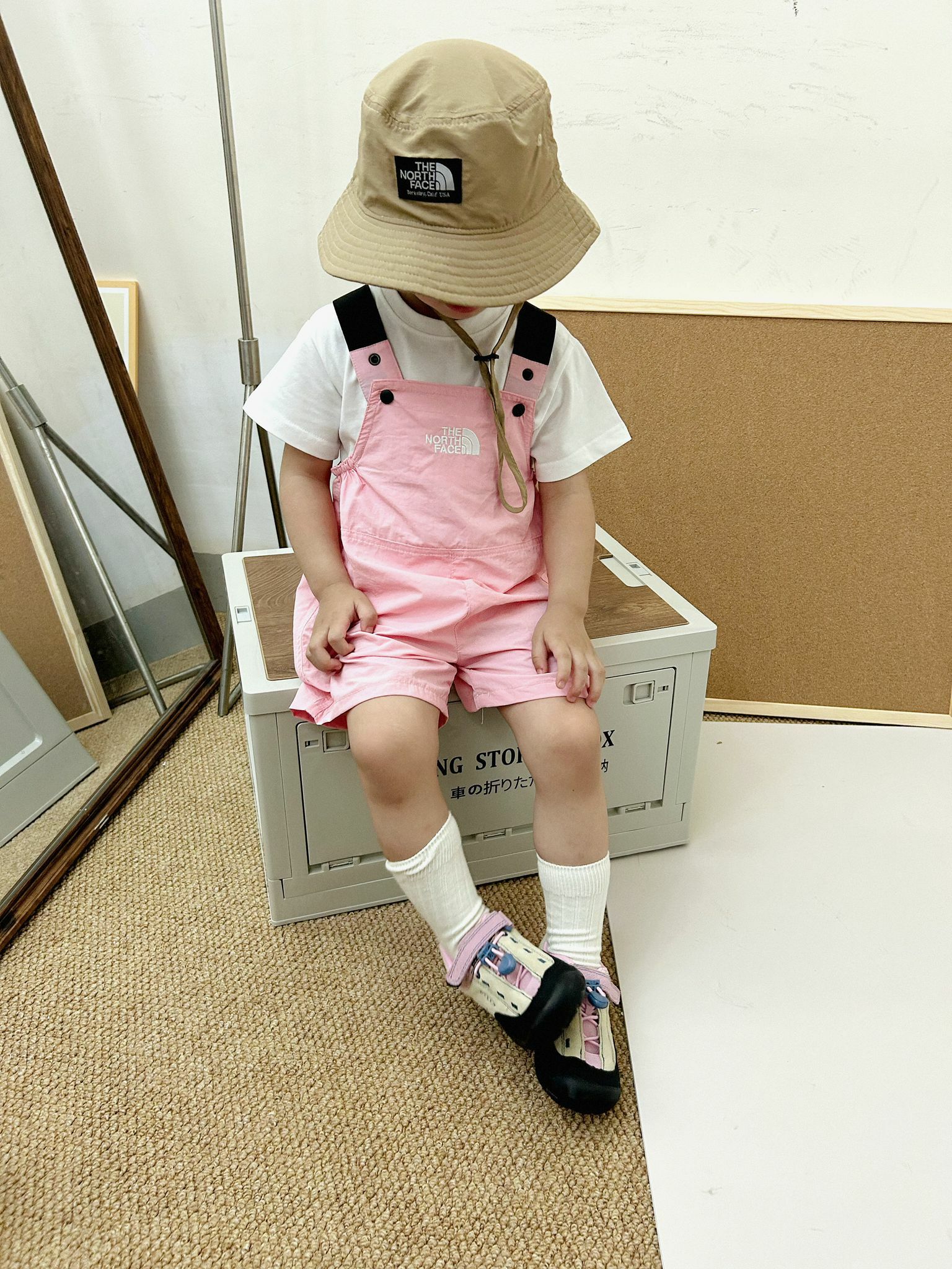 TNF 新款夏季背帶短褲