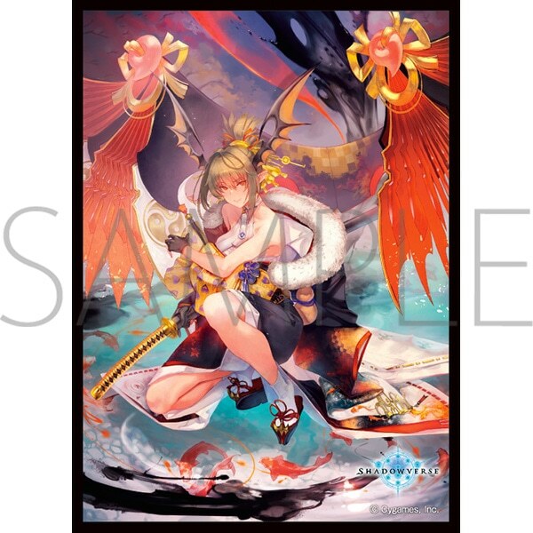 Movic角色卡套磨沙系列 - Shadowverse ブラッドロード・ユヅキ (No.MT1271)