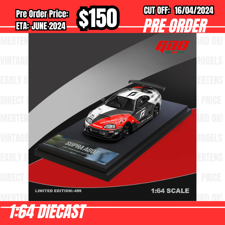 RS-$150  * Time Micro * 1:64 Toyota Supra NFS [OD12/04]