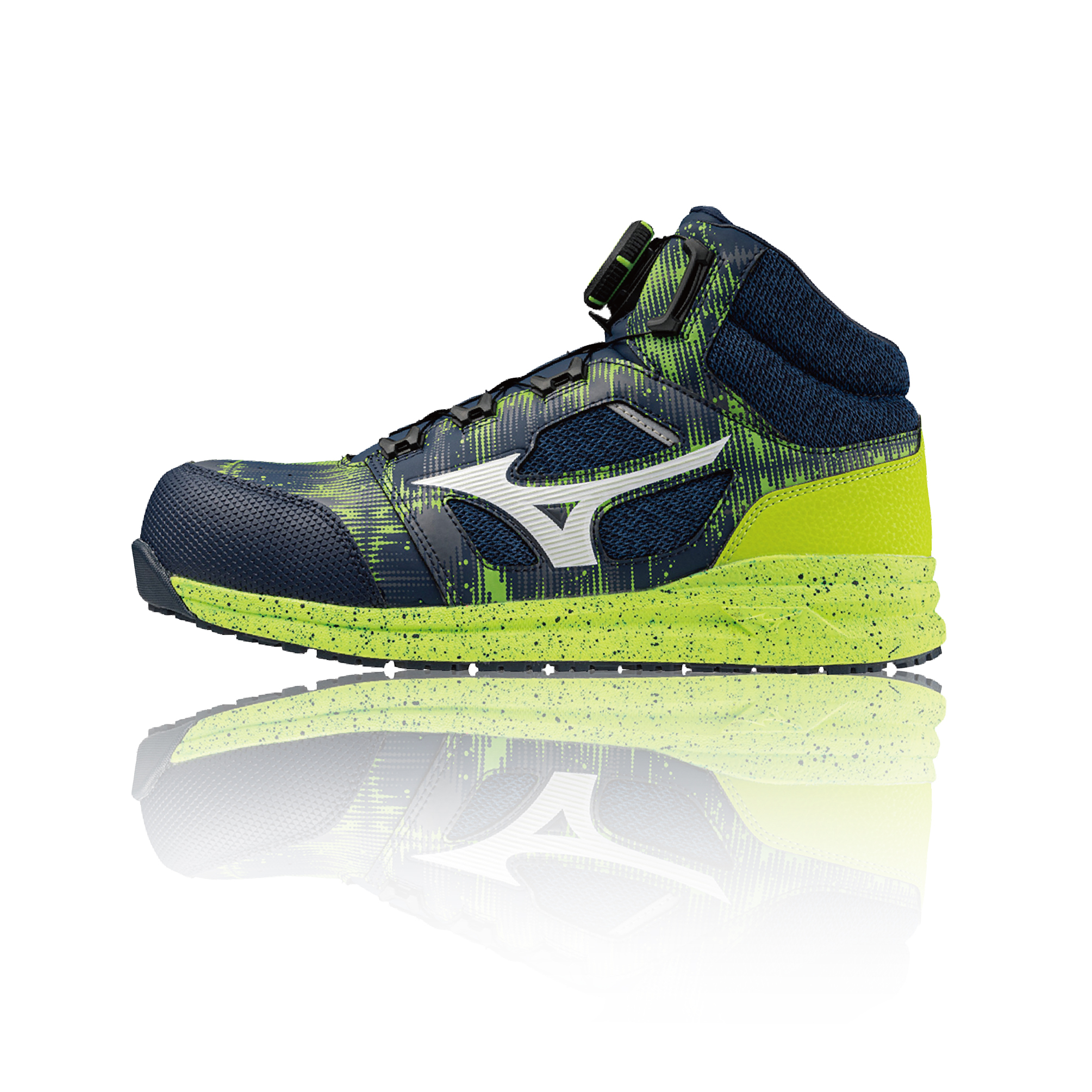 PRIME FIT LS II 71M BOA 美津濃防護鞋．限量款「搖滾綠」 F1GA246693